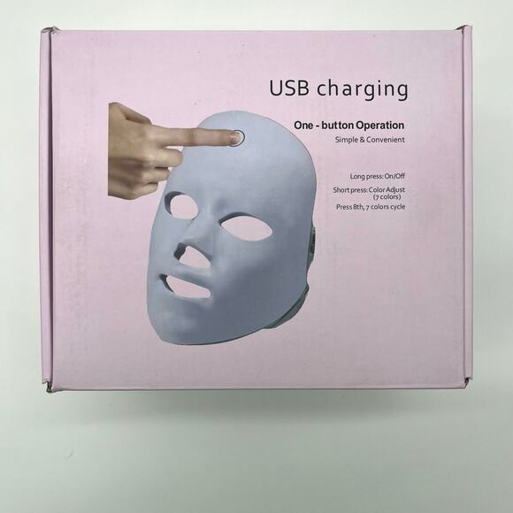 Red Light Therapy Mask NWT - Picture 3 of 6